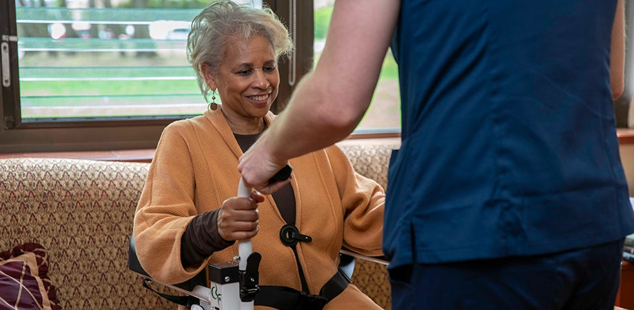 Powered patient lift