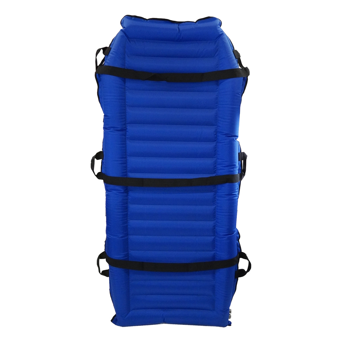 Back view of the Airlift Ease Inflatable Portable Stretcher with Built-In Pump