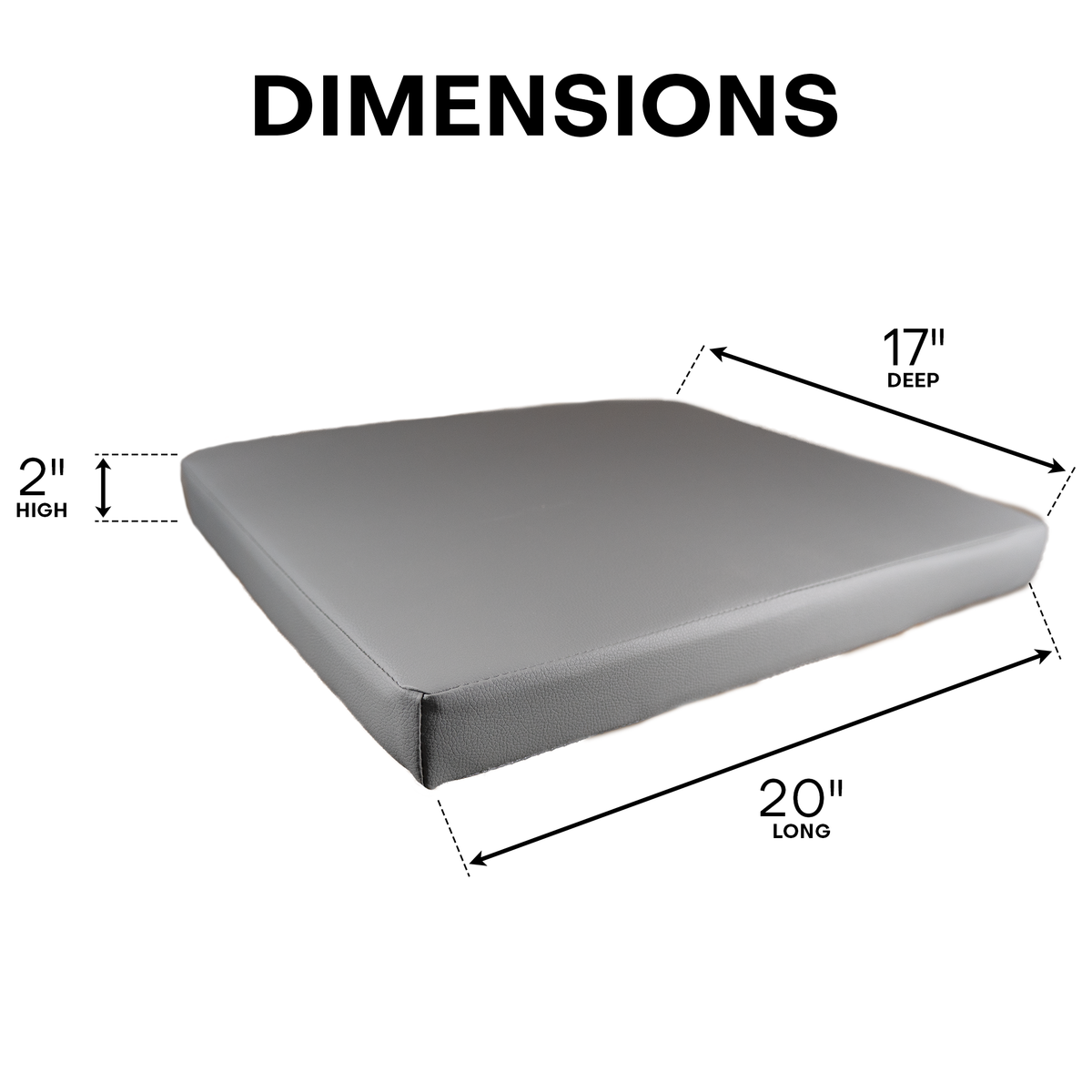 Padded Seat Cushion for Freedom Transfer Patient Lifts
