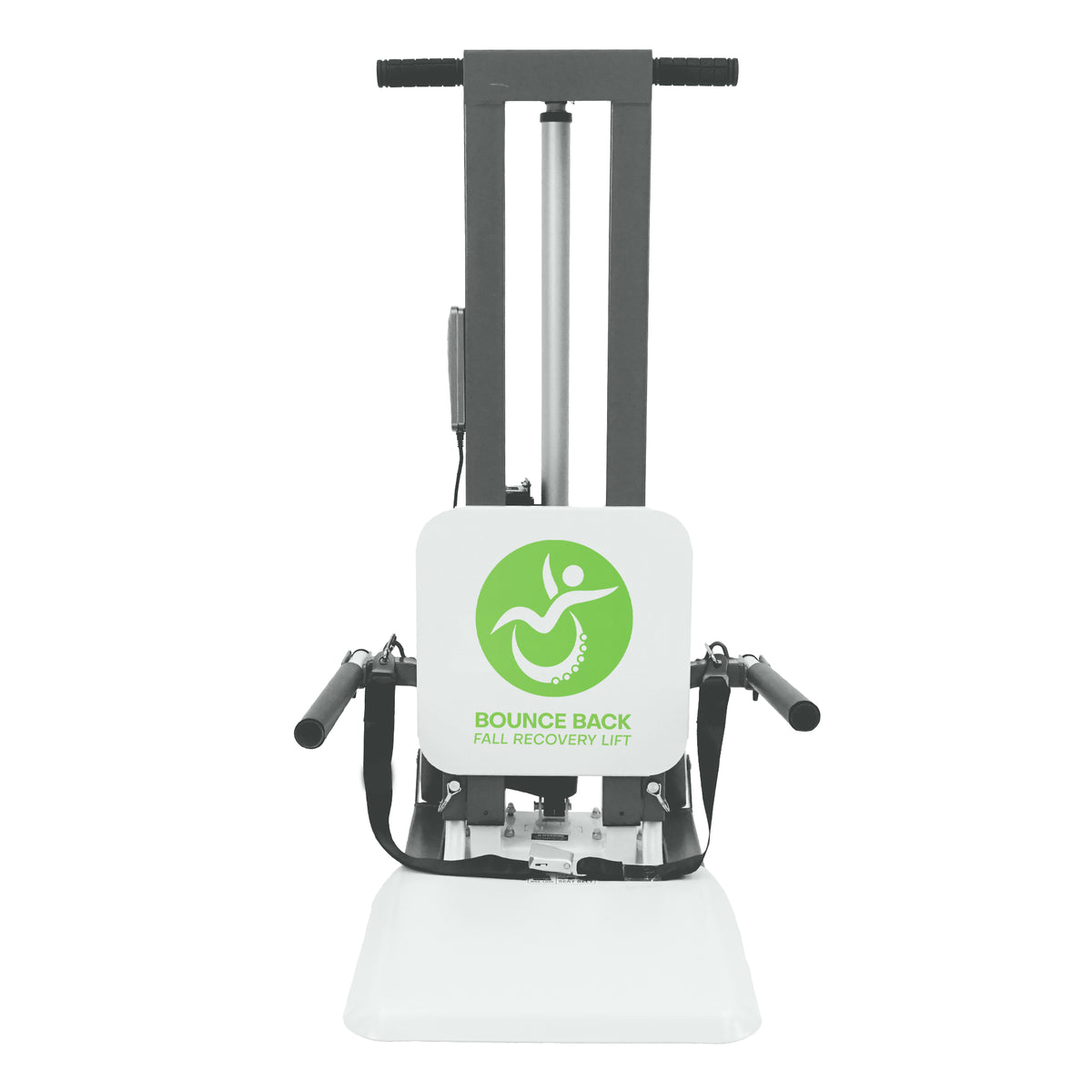 BounceBack Fall Recovery Lift Powered Seated Floor Lift for Elderly (500 lb Capacity)