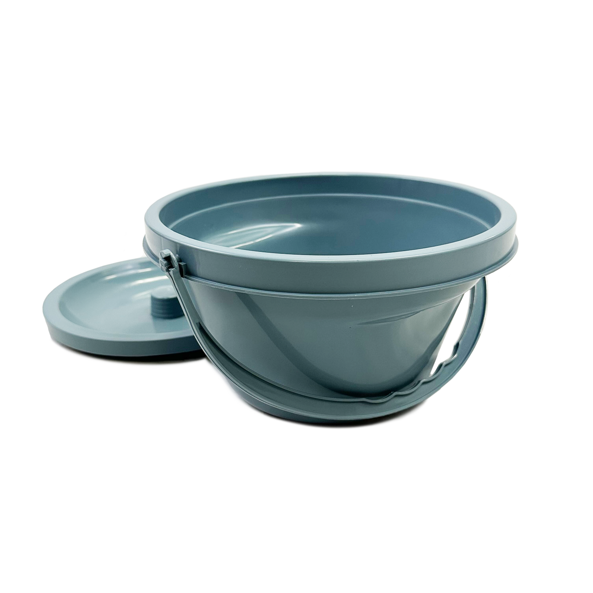 Commode Pail with Lid & Handle