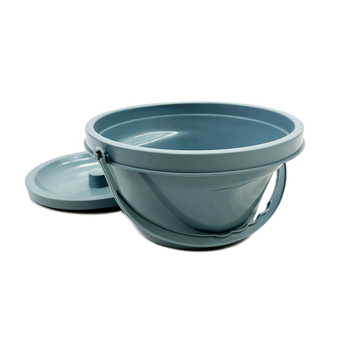 Commode Pail with Lid & Handle