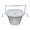 Commode Pail with Support Bracket - ArGo