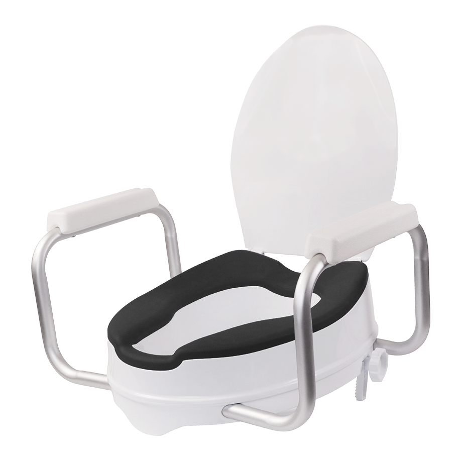 AltiCare 5” Raised Toilet Seat with Non-Slip Surface