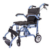 MPL Ultra-Fold Lightweight Transport Chair, 20 lb Folding Travel Wheelchair
