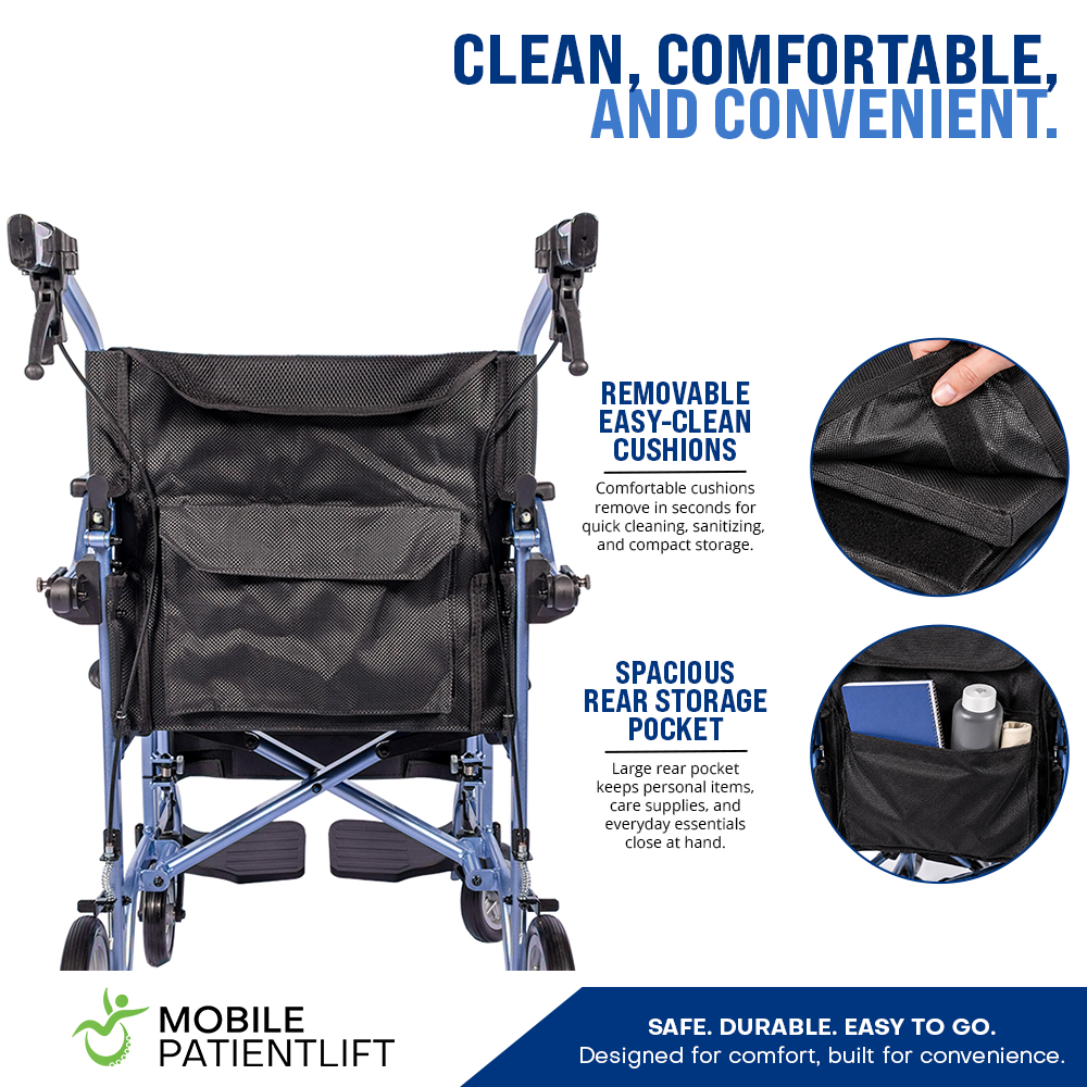 MPL Ultra-Fold Lightweight Transport Chair